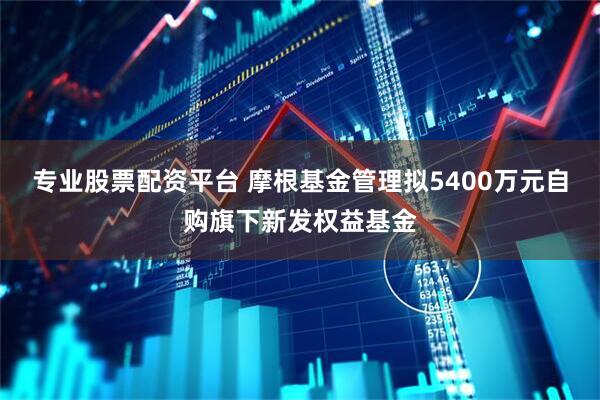 专业股票配资平台 摩根基金管理拟5400万元自购旗下新发权益基金